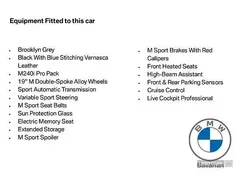 Grey Used 2022 BMW M240 M Sport Coupe | £36,995 (Fair price)