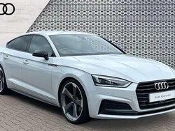 White Used 2019 Audi A5 Sportback Black Edition Hatchback | £20,156 (Fair price)