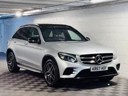 Silver Used 2017 Mercedes GLC250 AMG Line Premium Estate | £11,989 (Fair price)