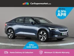 Blue Used 2024 Polestar 2 Standard Range Single Motor Sedan | £23,197 (Fair price)