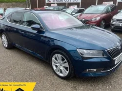 Blue Used 2018 Skoda Superb SE L Executive Hatchback | £15,375 (Fair price)