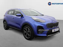 Blue Used 2021 Kia Sportage GT-Line SUV | £21,499 (Fair price)
