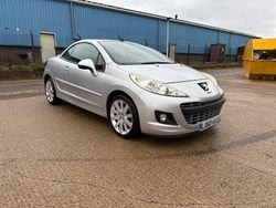 Silver Used 2010 Peugeot 207 CC GTi Cabriolet | £2,940 (Fair price)
