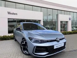 Silver New 2025 VW Passat R-line Estate | £35,899 (A bit pricey)