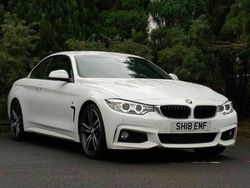 White Used 2018 BMW 420 M Sport Cabriolet | £17,898 (Fair price)