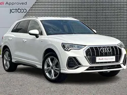 White Used 2023 Audi Q3 S-Line SUV | £29,000 (Good price)