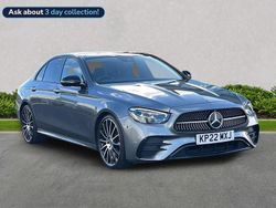 Grey Used 2022 Mercedes E200 AMG line Sedan | £34,299 (Expensive)