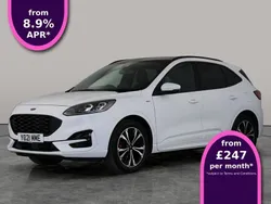 White Used 2021 Ford Kuga ST-Line X SUV | £17,690 (Fair price)