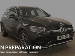 Black Used 2019 Mercedes GLC220 AMG line SUV | £21,620 (Good price)