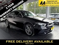 Black Used 2021 Mercedes A250 AMG line Sedan | £18,245 (Good price)