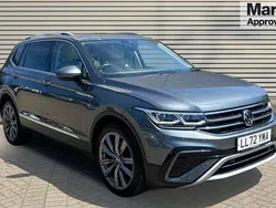 Pearl grey anthracite Used 2022 VW Tiguan Allspace Elegance SUV | £28,090 (A bit pricey)