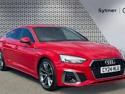 Red Used 2024 Audi A5 Sportback S-Line Hatchback | £30,000 (Good price)
