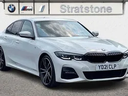 White Used 2021 BMW 320 M Sport | £23,490 (Fair price)