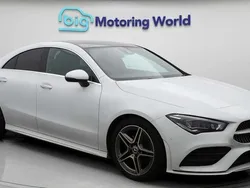 White Used 2022 Mercedes CLA180 AMG line Sedan | £26,500 (Fair price)