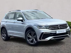 Silver Used 2023 VW Tiguan R-line Edition SUV | £27,495 (Fair price)
