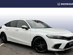 White Used 2022 Honda Civic Hybrid | £27,990 (Fair price)
