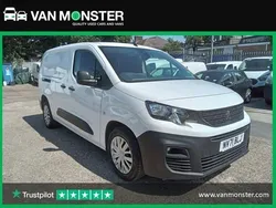 White Used 2021 Peugeot Partner Premium MPV | £10,074 (Fair price)