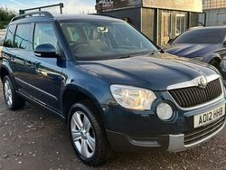 Blue Used 2012 Skoda Yeti SE SUV | £3,500 (Fair price)