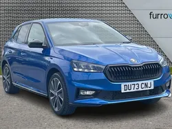 Blue Used 2023 Skoda Fabia Monte Carlo Hatchback | £18,195 (A bit pricey)