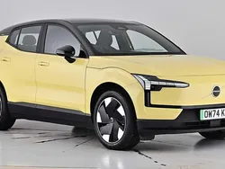 Moss yellow Used 2024 Volvo EX30 Plus SUV | £26,950 (Super price)