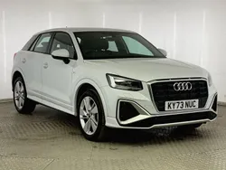 White Used 2023 Audi Q2 S-Line SUV | £23,995 (Fair price)