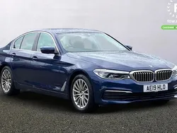 Blue Used 2019 BMW 530e Comfort Edition Sedan | £17,199 (Super price)