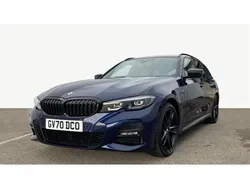 Blue Used 2021 BMW 330 M Sport Estate | £21,699 (Fair price)