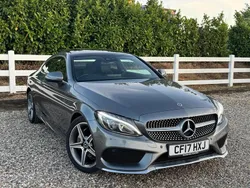 Grey Used 2017 Mercedes C220 AMG Line Premium Plus Coupe | £11,995 (Fair price)