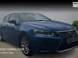 Blue Used 2017 Lexus CT200h Luxury Line Hatchback | £13,649 (Fair price)
