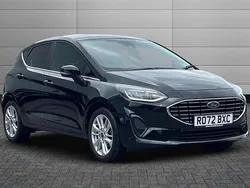 Black Used 2022 Ford Fiesta Titanium Hatchback | £12,990 (Good price)