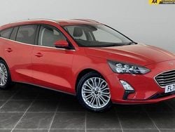 Red Used 2020 Ford Focus Titanium X Estate | £10,895 (Good price)