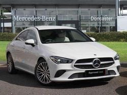 White Used 2023 Mercedes CLA200 Executive Coupe | £24,897 (Good price)