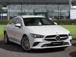 White Used 2023 Mercedes CLA200 Executive Coupe | £26,271 (Fair price)
