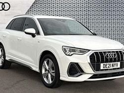 White Used 2021 Audi Q3 S-Line SUV | £22,143 (Fair price)