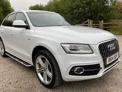 White Used 2014 Audi Q5 S-line plus SUV | £9,890 (Fair price)