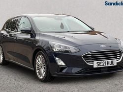 Blue panther Used 2021 Ford Focus Titanium X Hatchback | £13,422 (Good price)