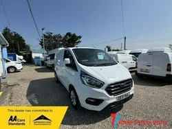 White Used 2021 Ford Transit Custom Limited | £18,995 (Fair price)