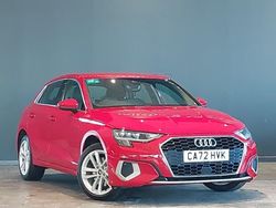 Red Used 2022 Audi A3 e-tron Comfort Hatchback | £21,998 (Fair price)