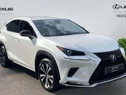 Sonic white Used 2021 Lexus NX300h SUV | £27,990 (Fair price)