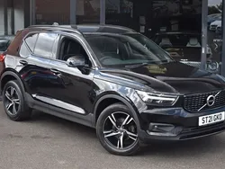 Onyx black Used 2021 Volvo XC40 R-Design SUV | £19,990 (Fair price)