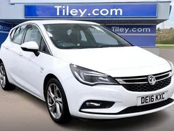 White Used 2016 Vauxhall Astra SRi Hatchback | £6,490 (A bit pricey)