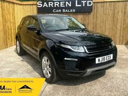 Black Used 2018 Land Rover Range Rover evoque SE Estate | £13,295 (Good price)