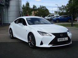 White Used 2020 Lexus RC300h Sport Line Coupe | £25,000 (Fair price)