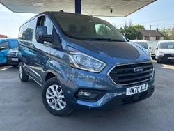 Blue Used 2020 Ford Transit Custom Limited Van | £11,495 (Fair price)