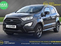 Black Used 2021 Ford Ecosport ST-Line SUV | £10,280 (Fair price)