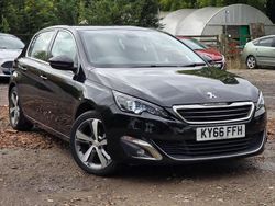 Black Used 2016 Peugeot 308 Allure Hatchback | £5,990 (Good price)