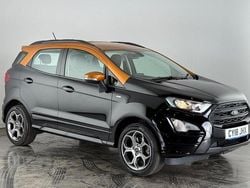 Black Used 2018 Ford Ecosport ST-Line SUV | £11,150 (Good price)