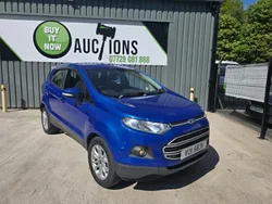 Blue Used 2015 Ford Ecosport Zetec SUV | £3,950 (Good price)