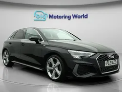 Black Used 2021 Audi A3 Sportback S-Line Hatchback | £16,400 (Fair price)