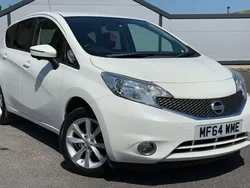 White Used 2014 Nissan Note S MPV | £8,399 (Fair price)